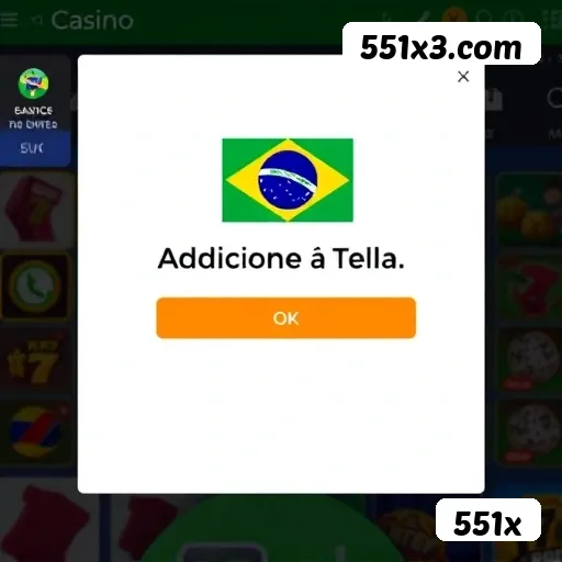 Configurações úteis dentro do app 551x